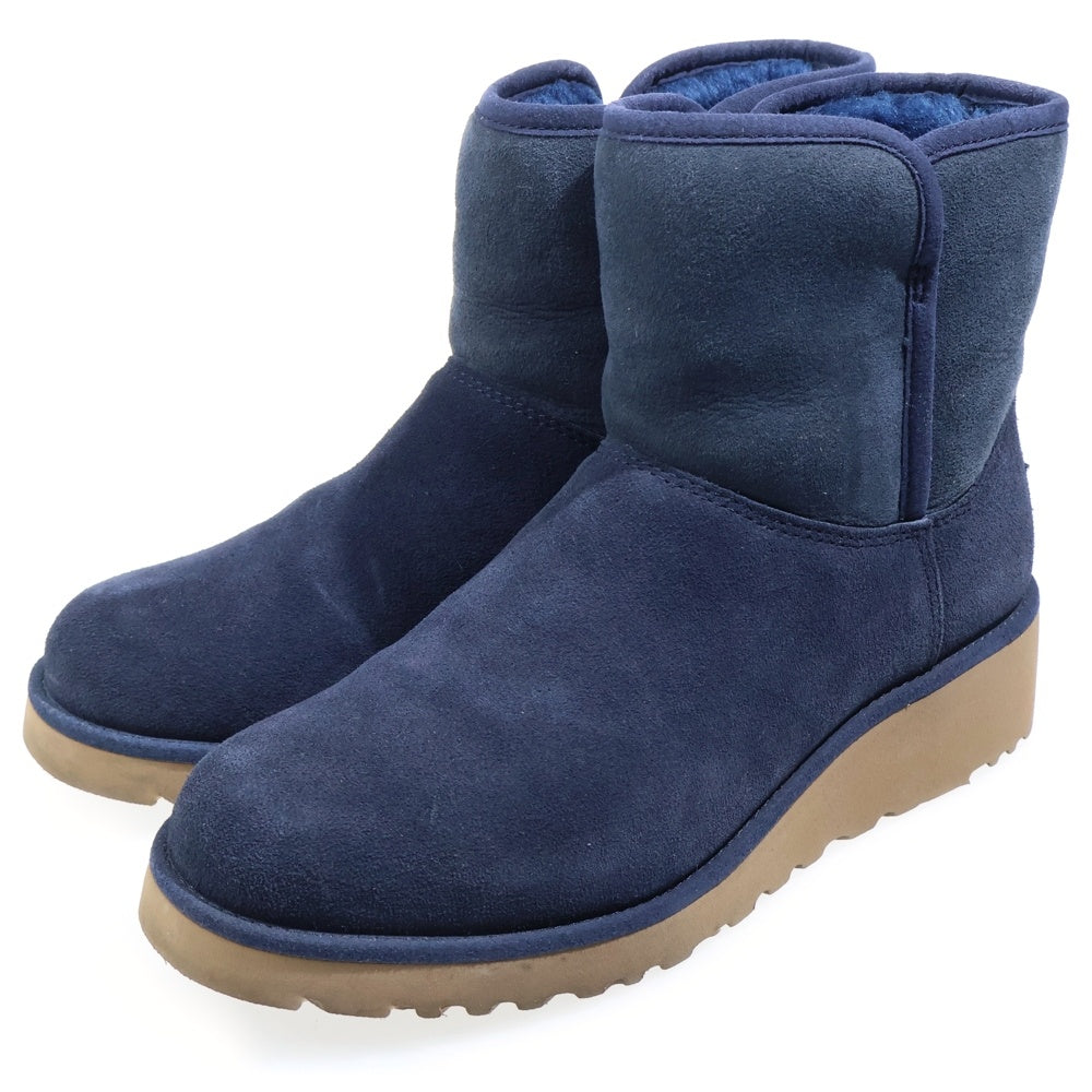 UGG(アグ) KRISTIN クリスティン スウェード ムートンブーツ レディース ネイビー US6/23cm 1012497
