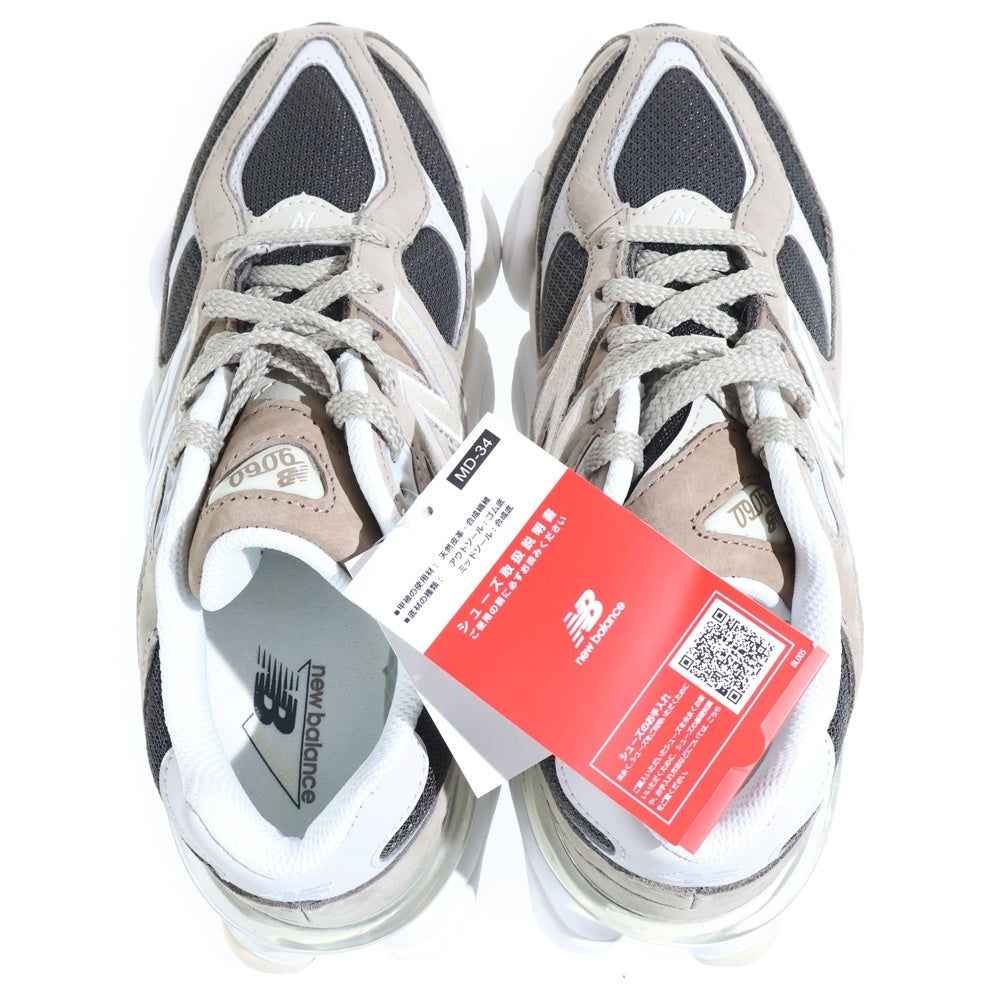 New Balance(ニューバランス) U9060CTA スエードレザー ローカットスニーカー ベージュ レディース US6/24cm
