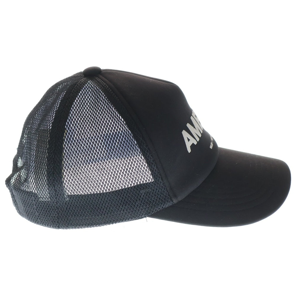 AMBUSH(アンブッシュ) クラッシックロゴ 5パネル メッシュキャップ 帽子 ブラック 12114003