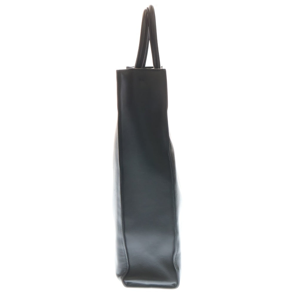 PRADA(プラダ) トライアングル ロゴ三角プレート レザー 2WAY ショルダーハンドバッグ ブラック 2VG111 レディース
