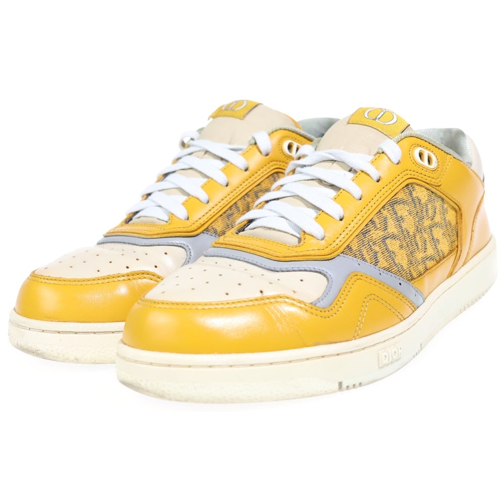 DIOR(ディオール) B27 LOW TOP SNEAKER ロートップスニーカー ブラウン/イエロー