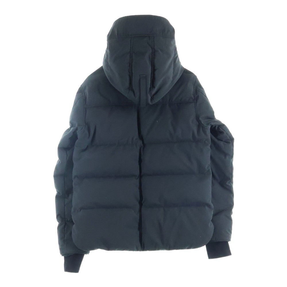 CANADA GOOSE(カナダグース) MACMILLAN PARKA マクミラン フーデッド ジップアップダウンジャケット ブラック 3804MA