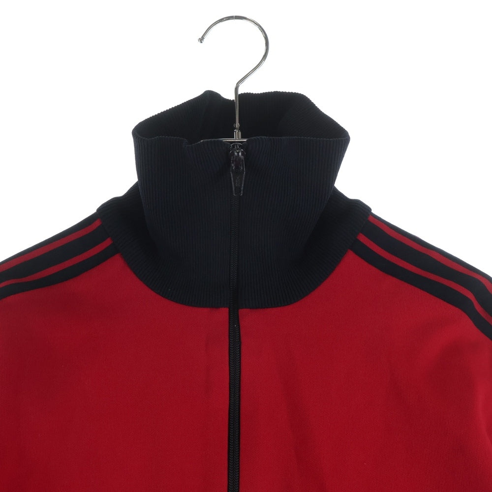 adidas(アディダス) 70S 西ドイツ製 ジップアップ サイドライン ハイネックトラックジャケット レッド/ブラック ADS-3F