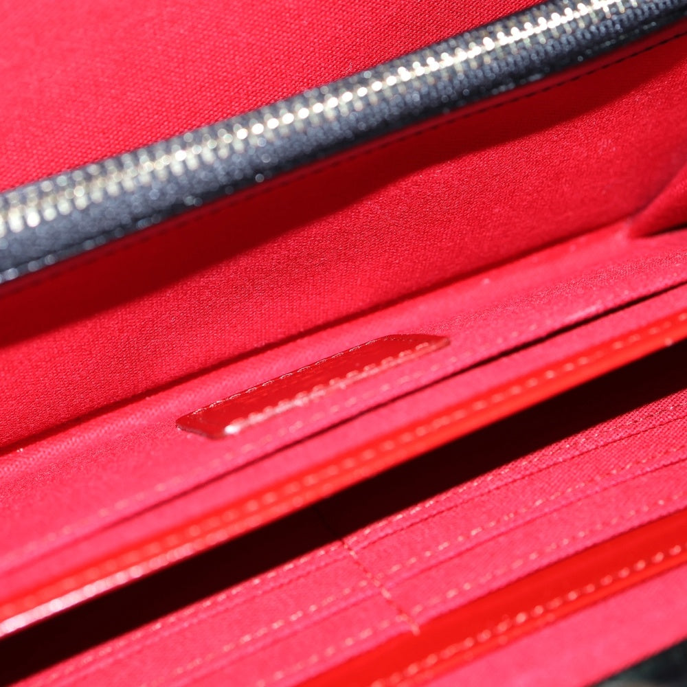 Vivienne Westwood(ヴィヴィアンウエストウッド) オーブ刻印 がま口 レザーウォレット 長財布 ブラック 3118D70