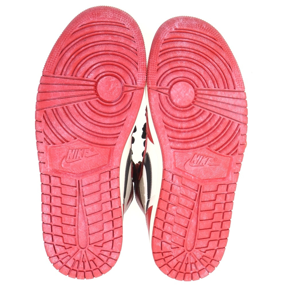 NIKE(ナイキ) AIR JORDAN 1 HIGH OG CHICAGO LOST & FOUND エアジョーダン1 シカゴ ロスト&ファウンド ハイカットスニーカー レッド／ホワイト US8/26cm DZ5485-612