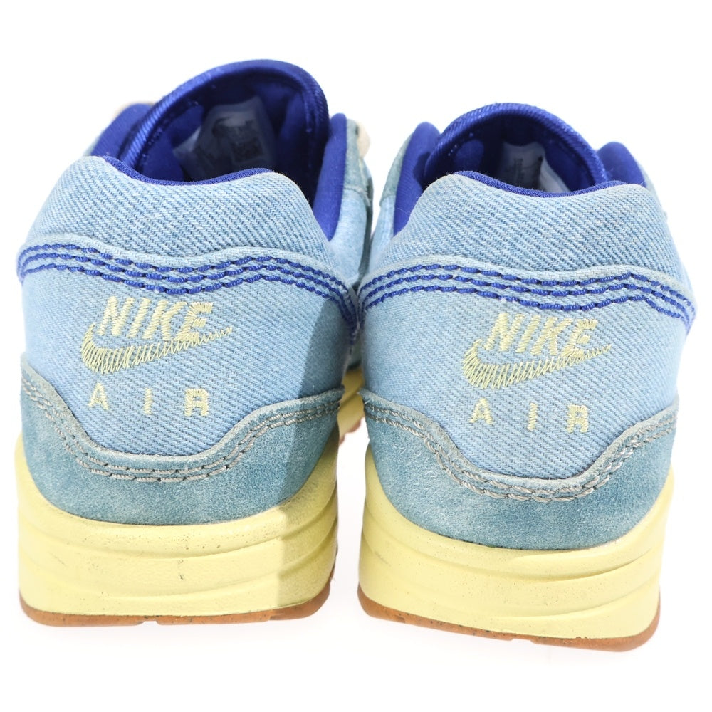 NIKE(ナイキ) AIR MAX 1 PRM DIRTY DENIM エアマックス1 ダーティデニム ローカットスニーカー インディゴブルー US10/28cm DV3050-300