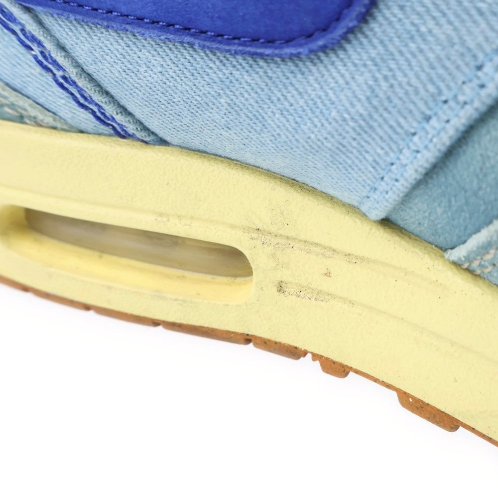 NIKE(ナイキ) AIR MAX 1 PRM DIRTY DENIM エアマックス1 ダーティデニム ローカットスニーカー インディゴブルー US10/28cm DV3050-300