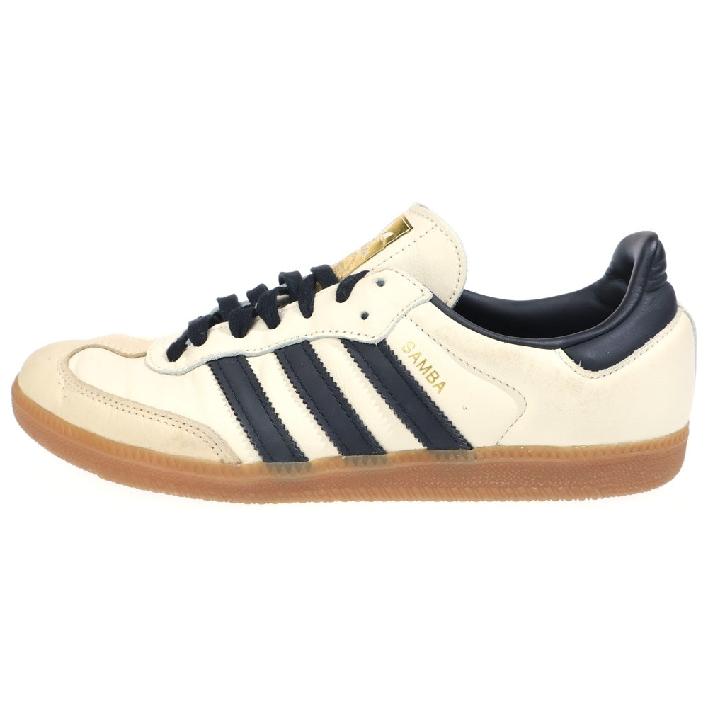 adidas(アディダス) WMNS SAMBA OG ウィメンズ サンバ ローカットスニーカー アイボリー/ブラック US10/27cm ID0478 レディース