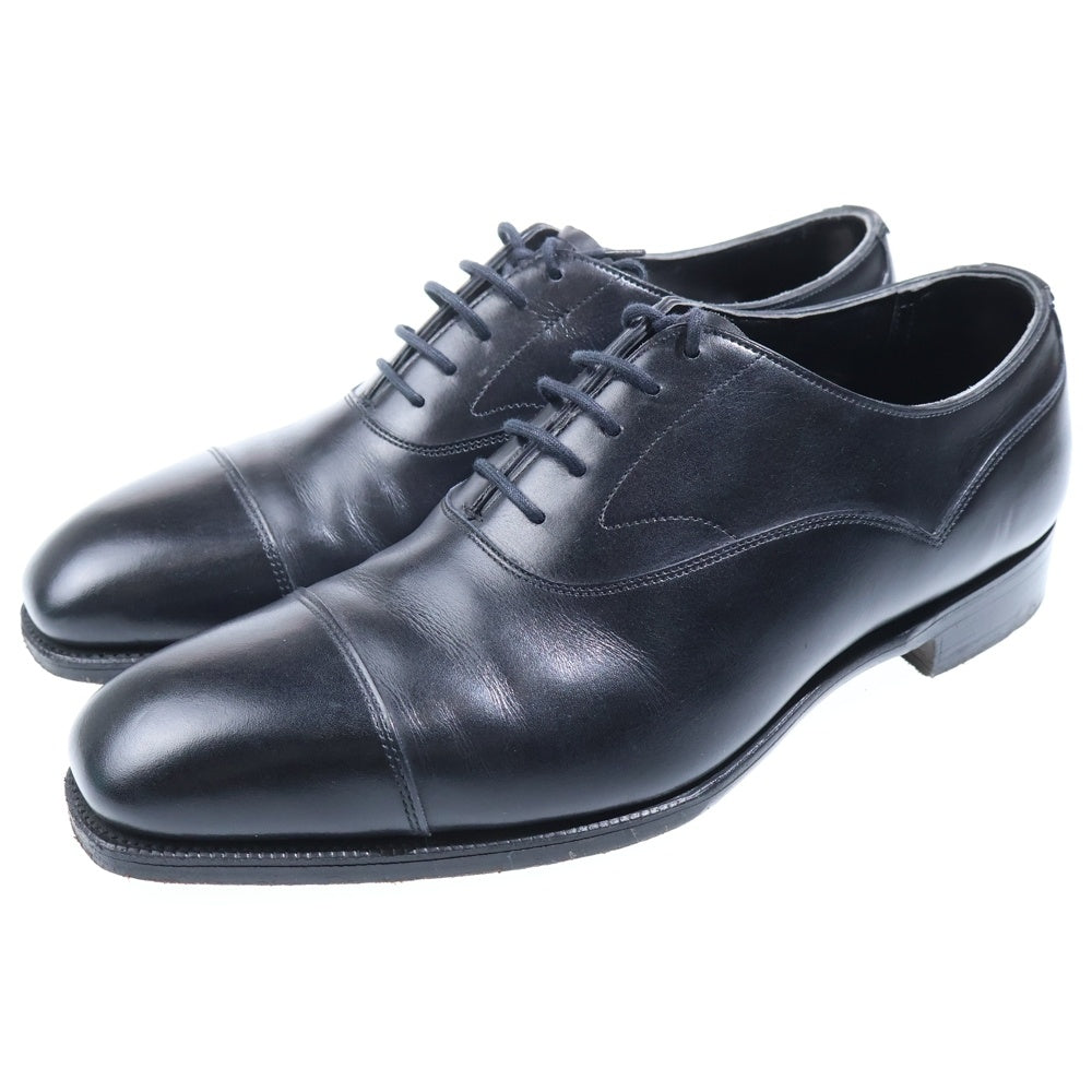 EDWARD GREEN(エドワードグリーン) CHELSEA BARNEYS NEW YORK チェルシー バーニーズニューヨーク別注 スクエアトゥ レースアップ レザーシューズ 革靴 ブラック 888