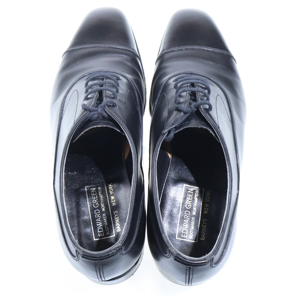EDWARD GREEN(エドワードグリーン) CHELSEA BARNEYS NEW YORK チェルシー バーニーズニューヨーク別注 スクエアトゥ レースアップ レザーシューズ 革靴 ブラック 888