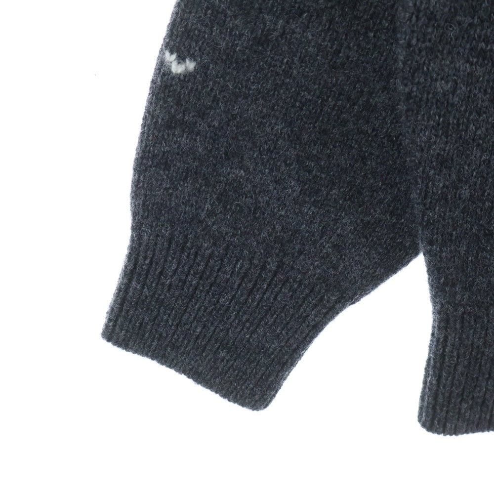 Unlikely(アンライクリー) FAIR ISLE DUCK フェアアイル 刺繍総柄 クルーネックニットセーター マルチカラー U25F-15-0005