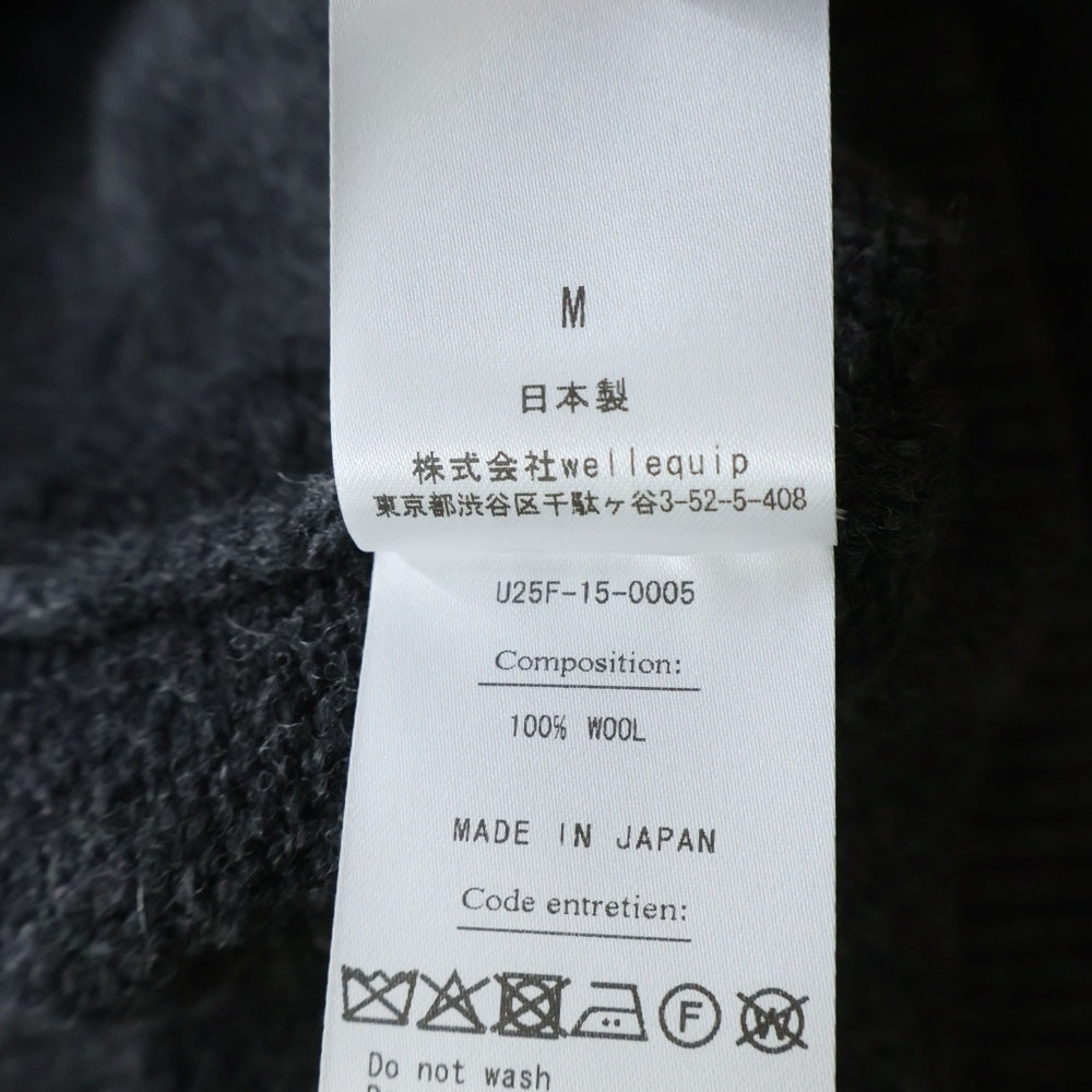 Unlikely(アンライクリー) FAIR ISLE DUCK フェアアイル 刺繍総柄 クルーネックニットセーター マルチカラー U25F-15-0005