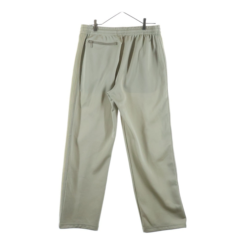 Needles(ニードルス) 23SS ×UNION POLY SMOOTH ユニオン ポリスムース サイドライン トラックパンツ ベージュ MR541