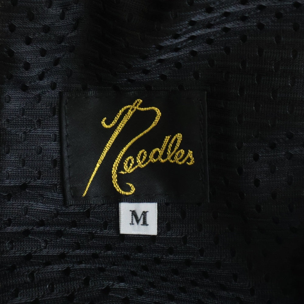 Needles(ニードルス) 23SS ×UNION POLY SMOOTH ユニオン ポリスムース サイドライン トラックパンツ ベージュ MR541