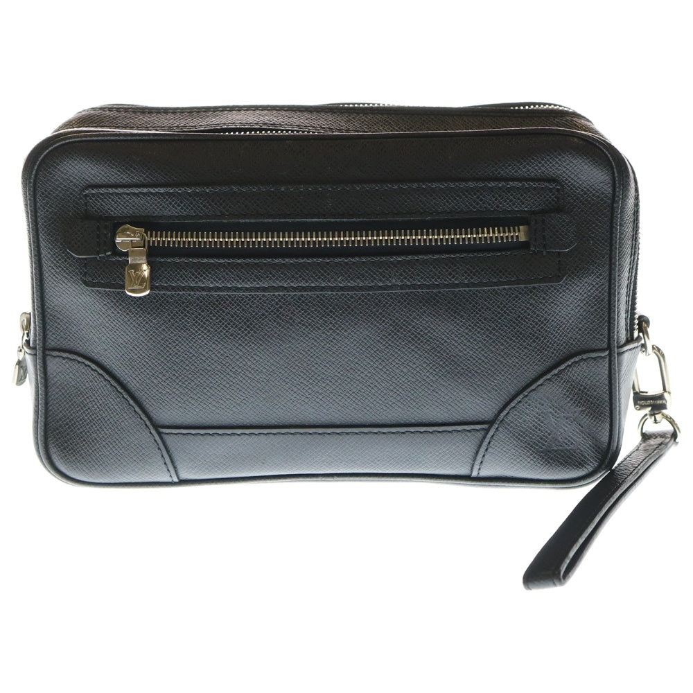 LOUIS VUITTON(ルイヴィトン) タイガレザー パヴェル セカンドバッグ クラッチバッグ ブラック M31142