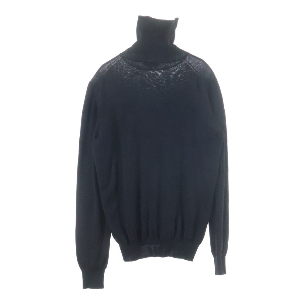 CELINE(セリーヌ) タートルネック リブ ニットセーター ブラック