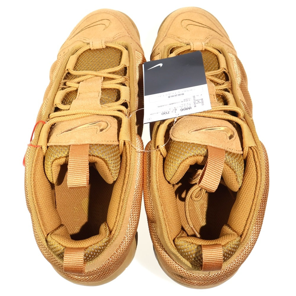 NIKE(ナイキ) AIR MORE UPTEMPO LOW WHEAT FLAX エア モアアップテンポ ウィート フラックス ローカットスニーカー ブラウン US9/27cm IM6649-700