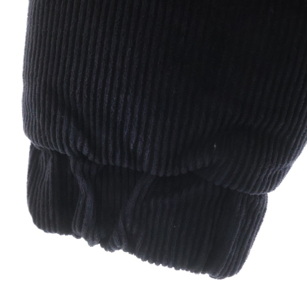 STUSSY(ステューシー) 00S フロントロゴエンブロイダリー コーデュロイパファージャケット ネイビー