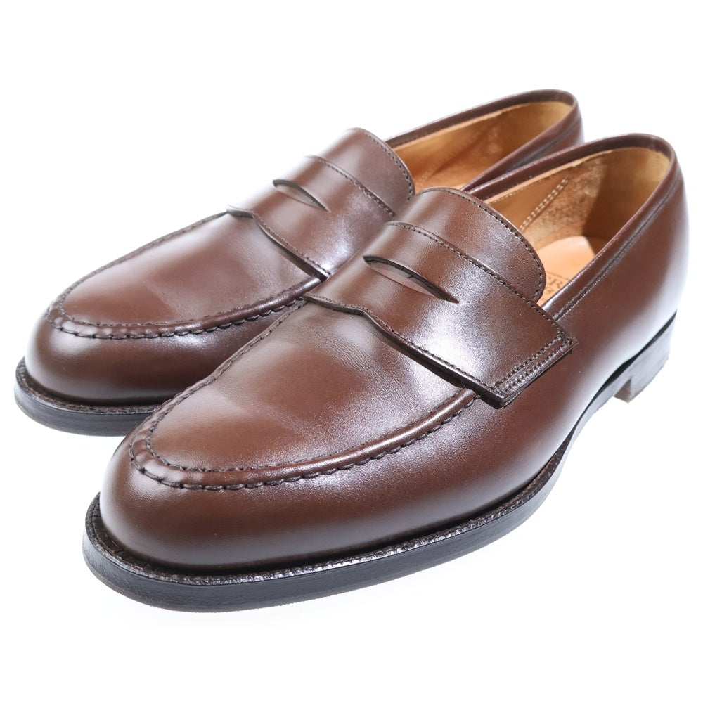 Crockett&Jones(クロケットアンドジョーンズ) BOSTON 2 ボストン レザー コインローファー ブラウン 26224