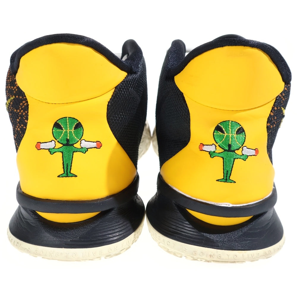 NIKE(ナイキ) KYRIE 7 RAYGUNS カイリー7 ロズウェルレイガンス ローカットスニーカー ブラック/イエロー US10.5/28.5cm CQ9327-003
