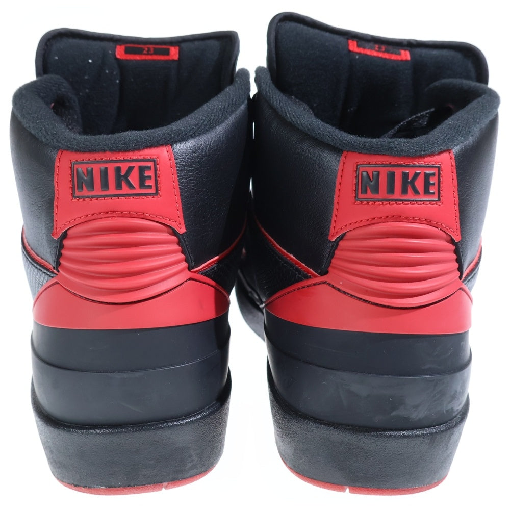 NIKE(ナイキ) 【観賞用 2015年製】 AIR JORDAN 2 RETRO ALTERNATE 87 エアジョーダン2 レトロ オルタネイト ハイカットスニーカー ブラック/レッド US11/29cm 834274-001