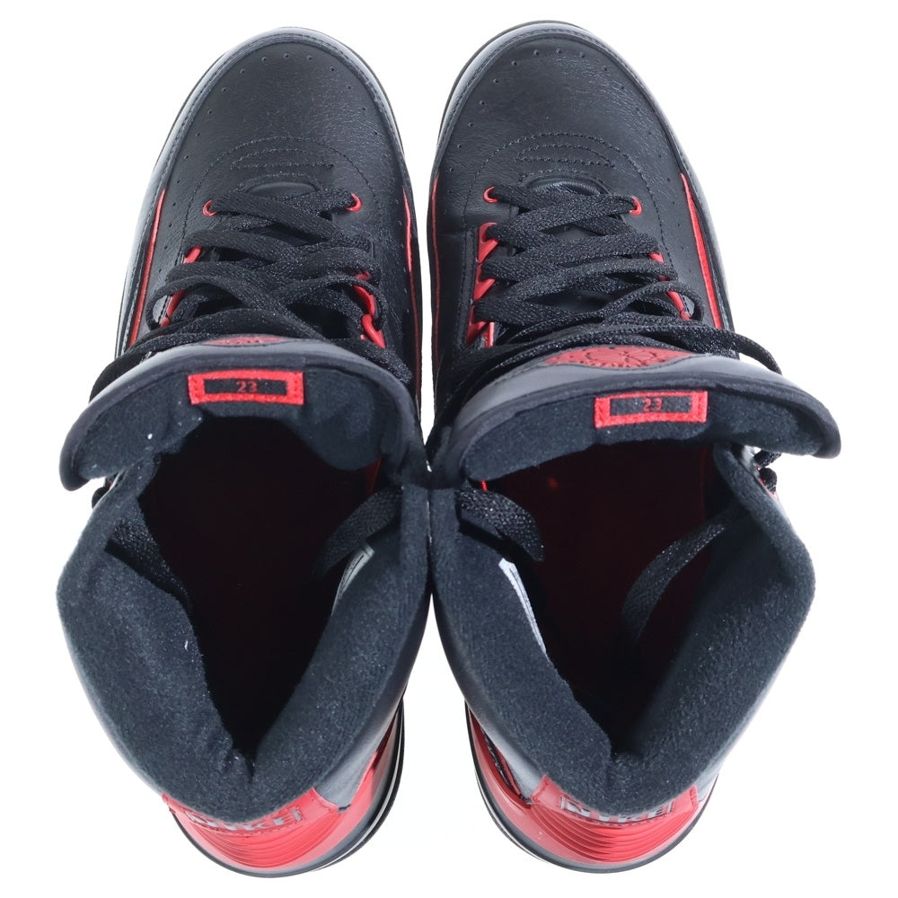 NIKE(ナイキ) 【観賞用 2015年製】 AIR JORDAN 2 RETRO ALTERNATE 87 エアジョーダン2 レトロ オルタネイト ハイカットスニーカー ブラック/レッド US11/29cm 834274-001