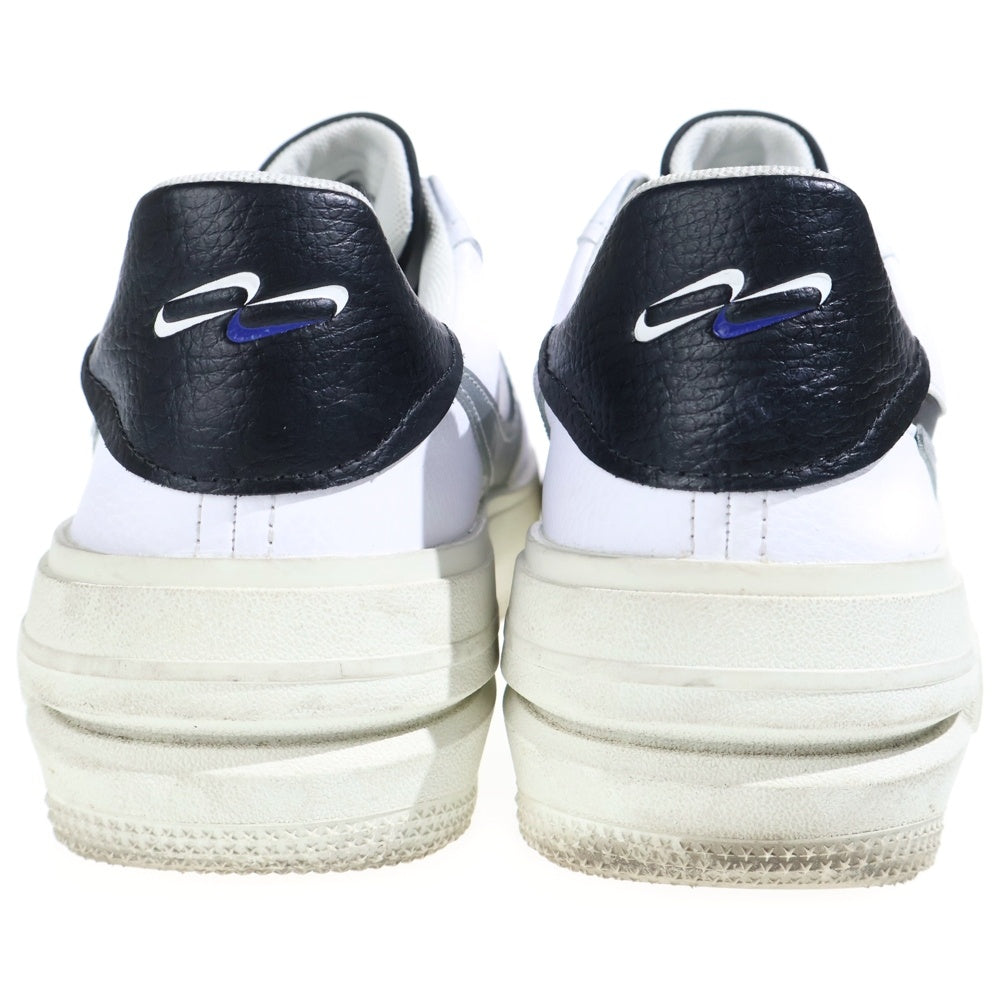 NIKE(ナイキ) AIR FORCE1 PLT.AF.ORM LV8 エアフォース1 プラットフォーム ローカットスニーカー ホワイト/ブラック US8/25cm DX3199-100