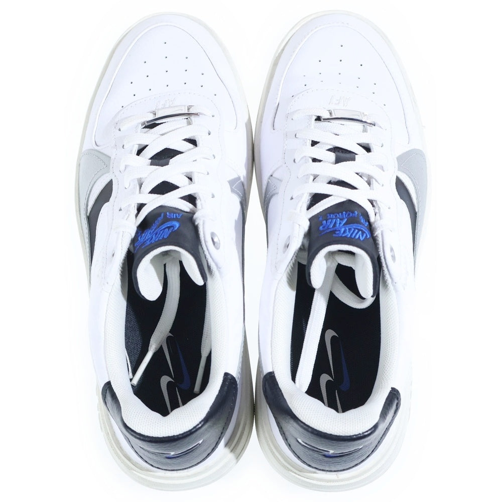 NIKE(ナイキ) AIR FORCE1 PLT.AF.ORM LV8 エアフォース1 プラットフォーム ローカットスニーカー ホワイト/ブラック US8/25cm DX3199-100