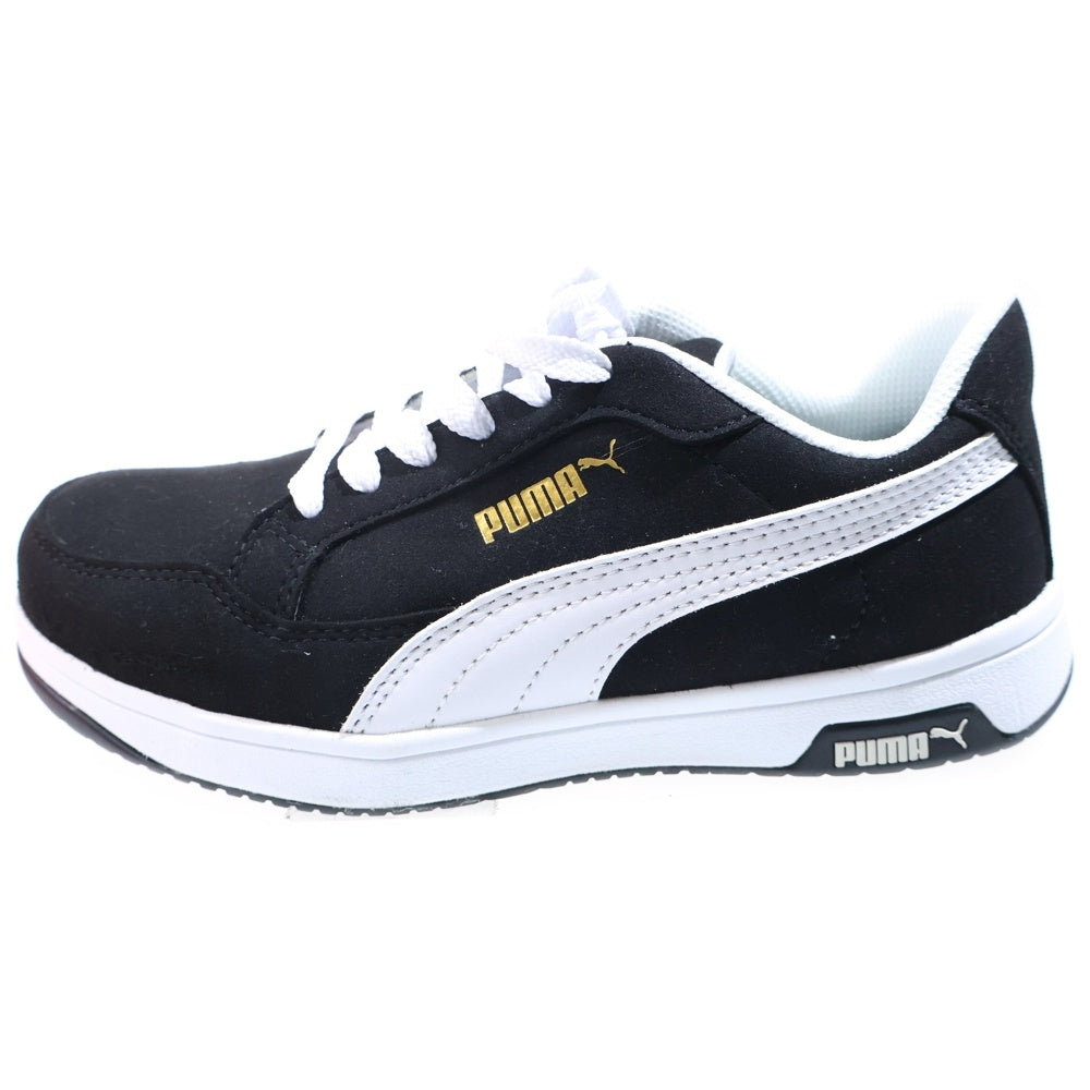 PUMA(プーマ) AIRTWIST 2.0 スエード セーフティシューズ 安全靴 ローカットスニーカー レディース ブラック 24.5cm 64.215.0