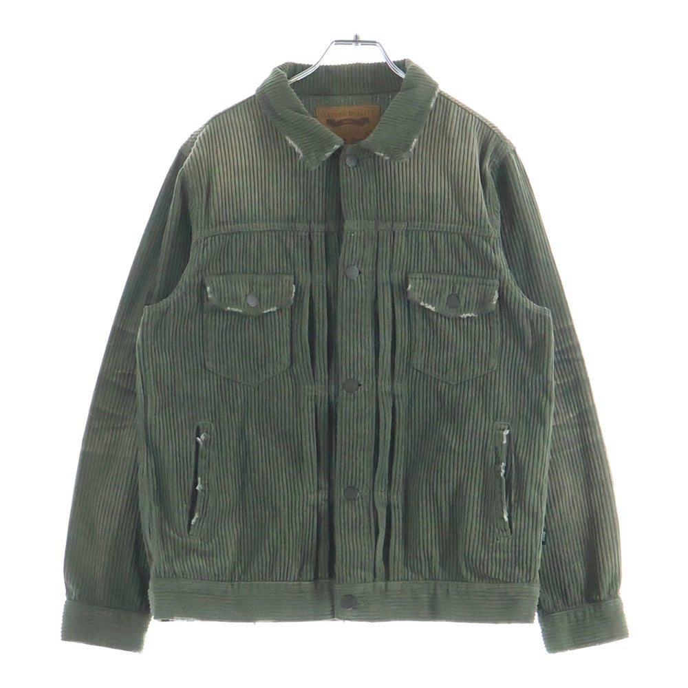 glamb(グラム) Classic Corduroy JKT クラシック コーデュロイジャケット カーキ GB0320/JKT11