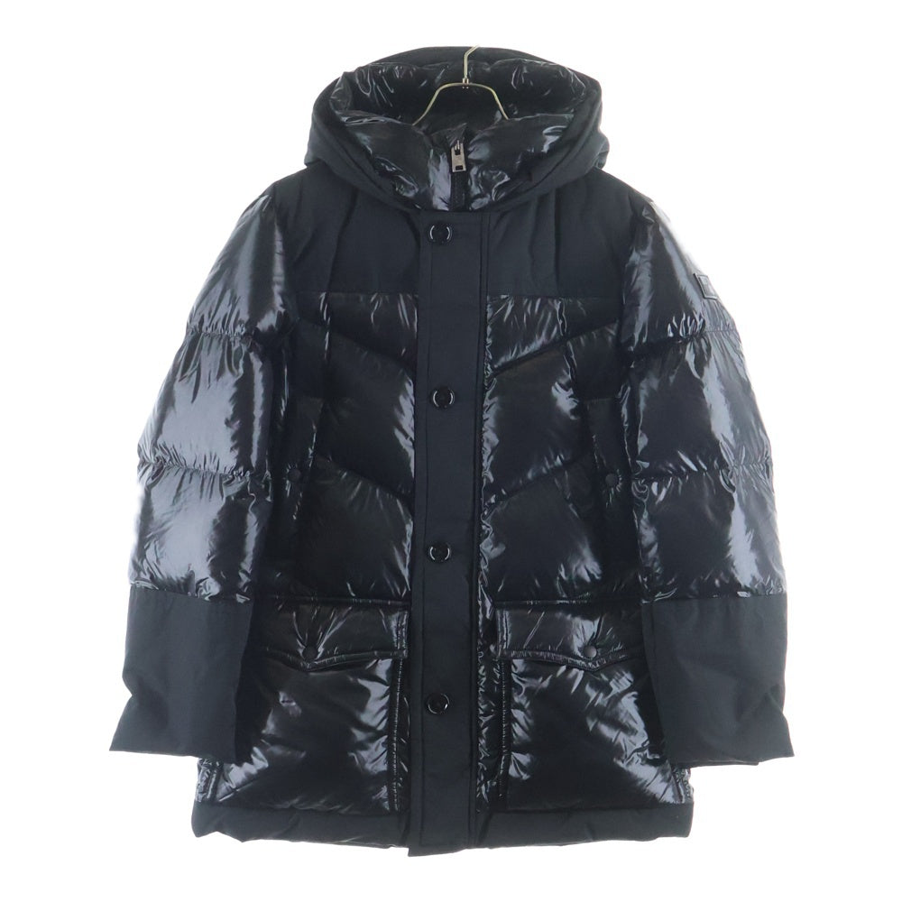 WOOLRICH(ウールリッチ) 19AW LOGO ARCTIC PARKA ロゴアークティック フーデッドダウンジャケット ブラック WOCPS2860