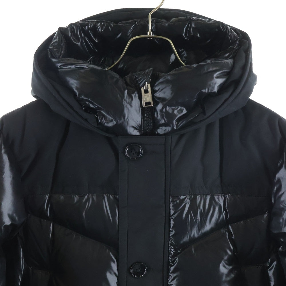 WOOLRICH(ウールリッチ) 19AW LOGO ARCTIC PARKA ロゴアークティック フーデッドダウンジャケット ブラック WOCPS2860