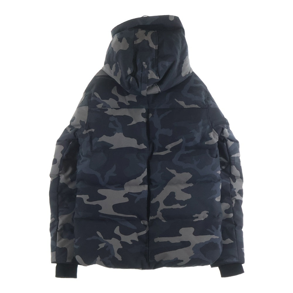 CANADA GOOSE(カナダグース) BLACK LABEL MACMILLIAN ブラックレーベル マクミラン カモ柄 フーデッドダウンジャケット ブラック 3804MBP