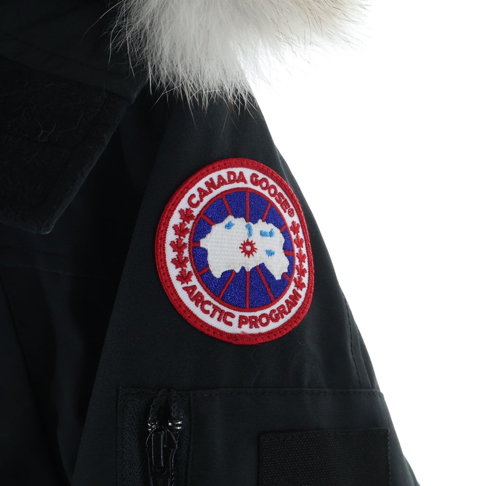 CANADA GOOSE(カナダグース) MONTEBELLO PARKA モンテベッロパーカー コヨーテファーフーデッド ジップアップ ダウンジャケット レディース ブラック 2530LA
