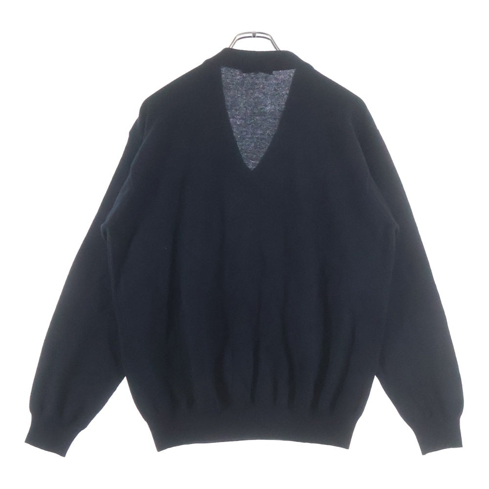 EMPORIO ARMANI(エンポリオアルマーニ) イタリア製 カシミヤ メリノウール セーター ネイビー