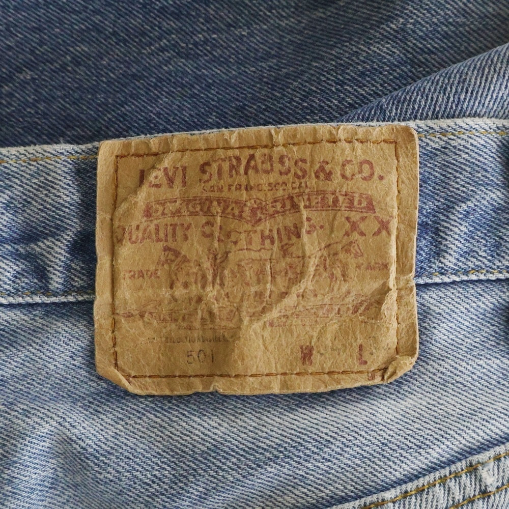 Levi's(リーバイス) 80S VINTAGE 501 ボタン裏552 5ポケット ボタンフライ ヴィンテージ デニムパンツ インディゴ