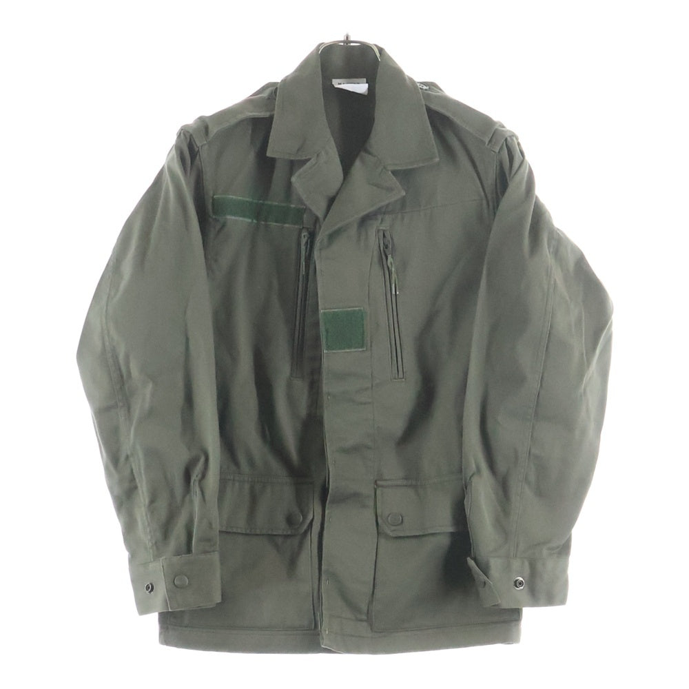 NO BRAND(ノーブランド) MAGECO マジェコ FRENCH ARMY フランス軍 比翼開き ボタンアップ ミリタリージャケット カーキ