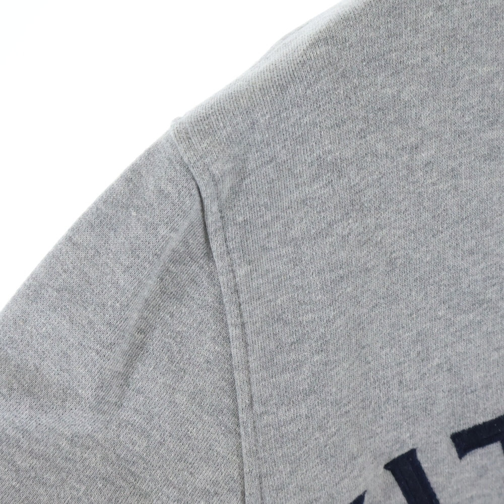 MAISON KITSUNE(メゾンキツネ) フロントワッペン コットン スウェットカーディガン グレー KMK-0601A