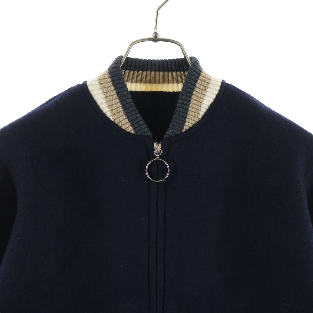 eleventy(イレブンティー) ウール ジップアップ スタジアムジャケット