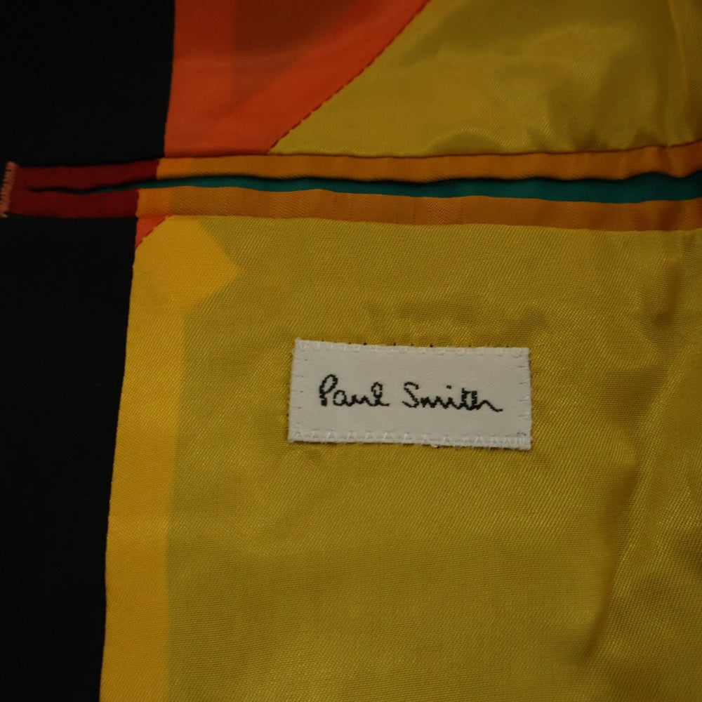 Paul Smith(ポールスミス) ダブルフラップポケット ピークドラペル テーラードジャケット ネイビー PM-SL-77553