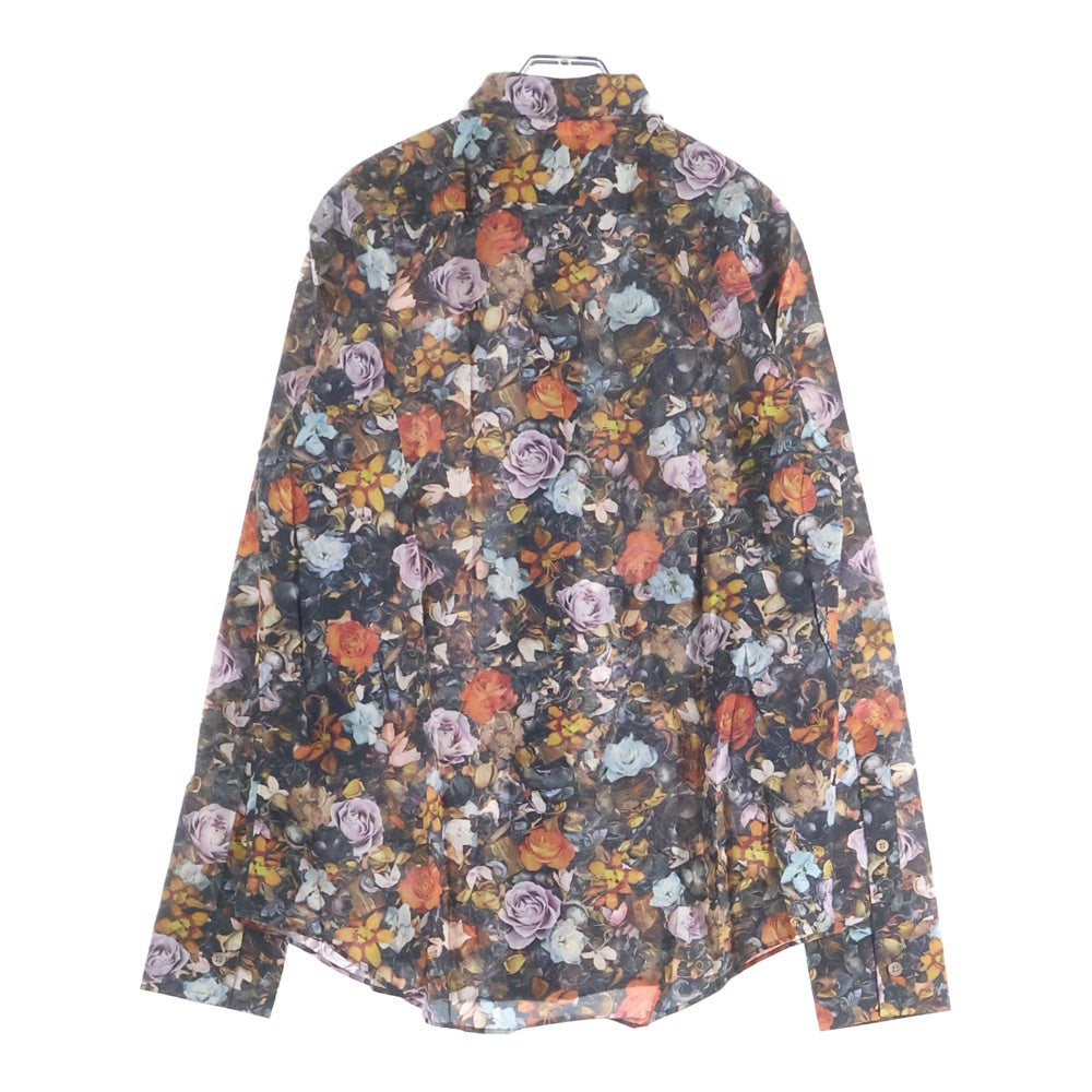 Paul Smith(ポールスミス) 花総柄 コットン 長袖ドレスシャツ マルチカラー