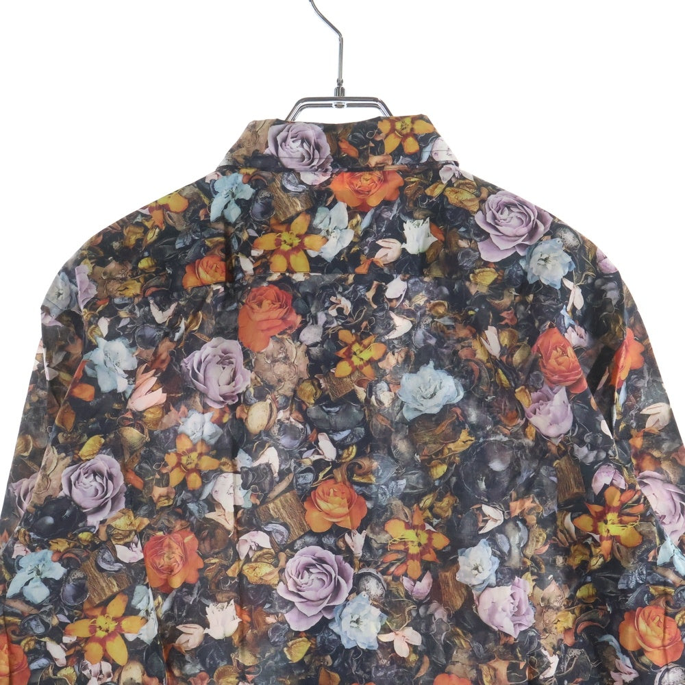 Paul Smith(ポールスミス) 花総柄 コットン 長袖ドレスシャツ マルチカラー