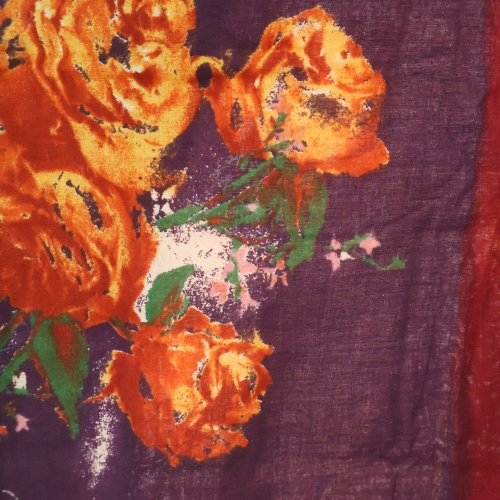 Paul Smith(ポールスミス) ブロックパターン 花柄 長袖シャツ ピンク