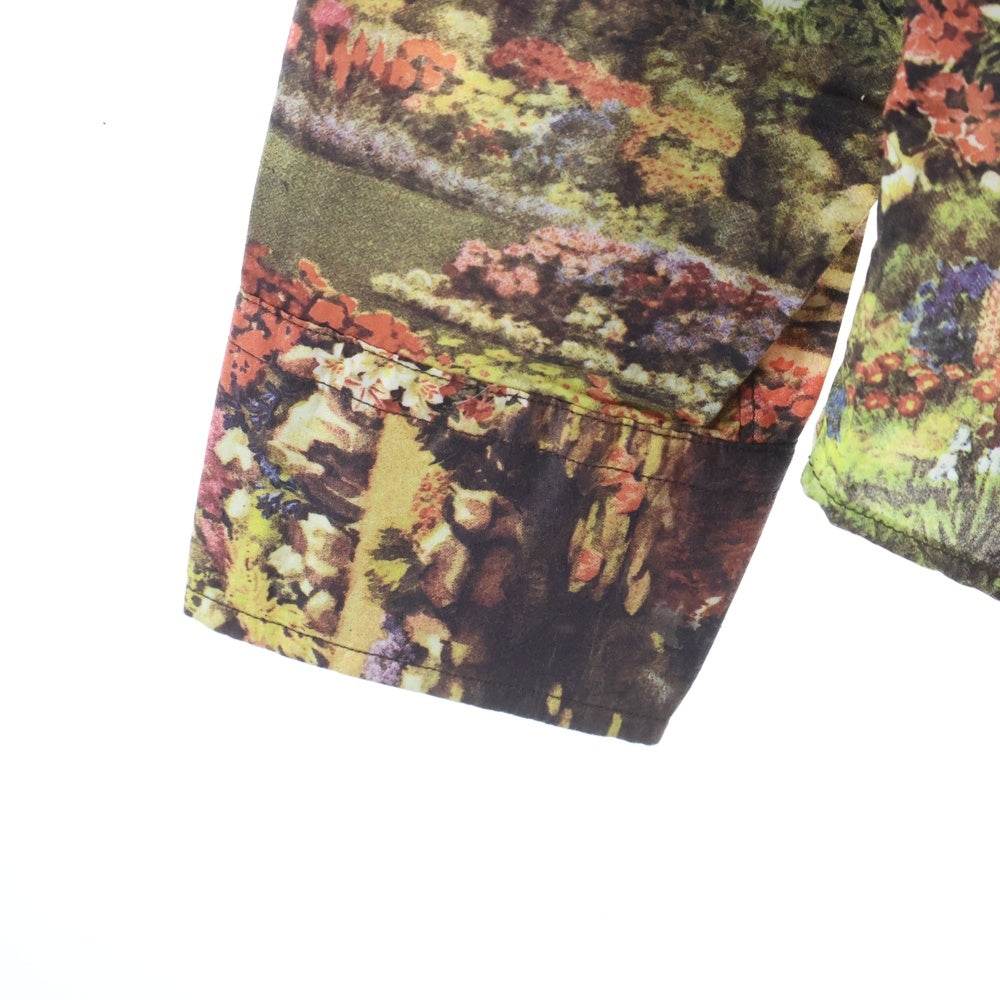 Paul Smith(ポールスミス) 庭園総柄 コットン 長袖シャツ イエロー