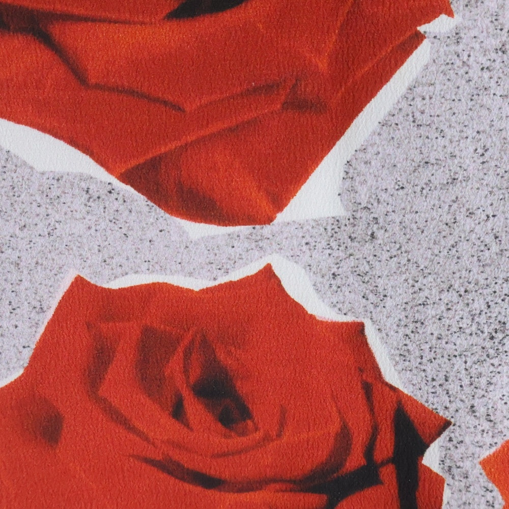 Paul Smith(ポールスミス) フローラルデザイン バックジップ ノースリーブ ニットワンピース レディース グレー