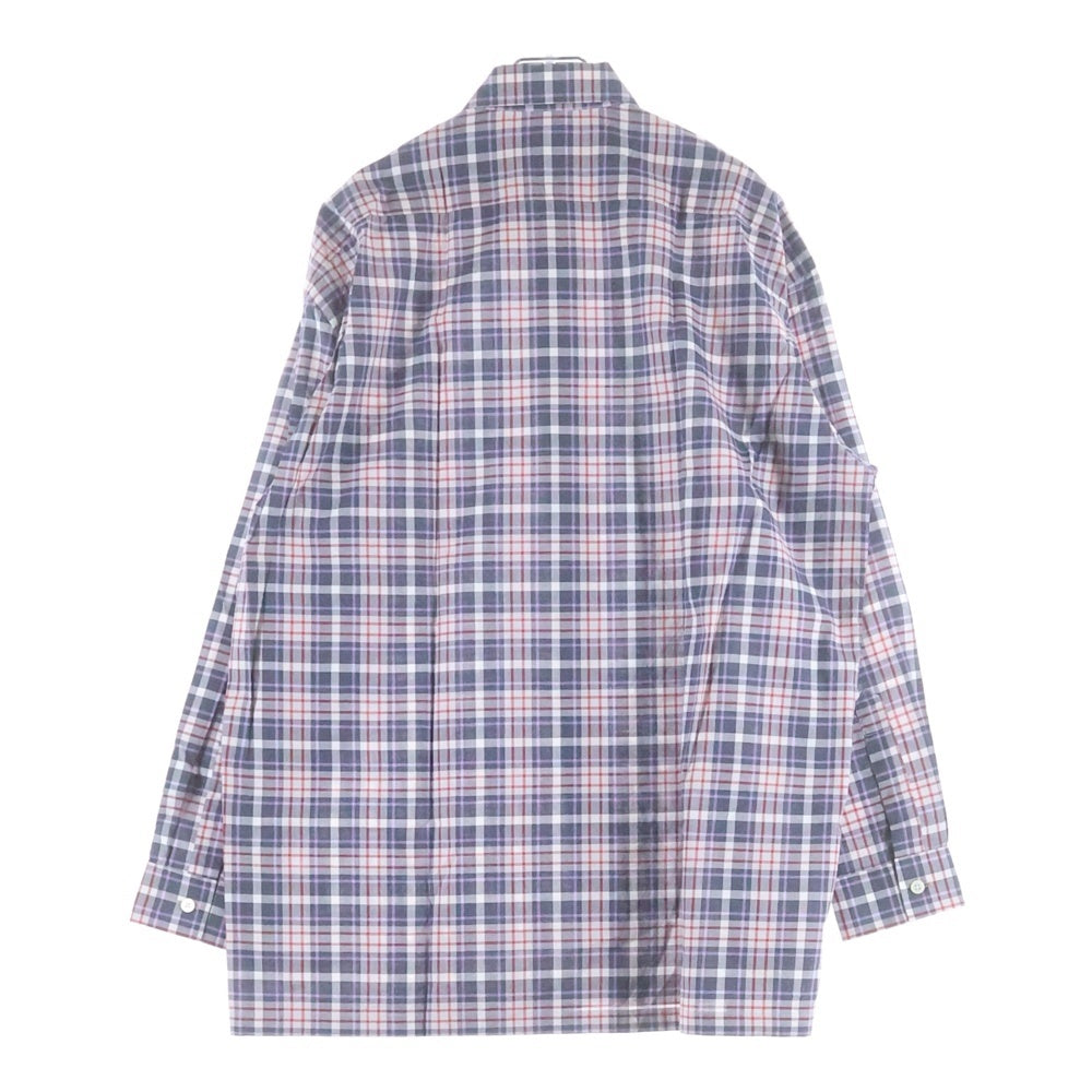 Paul Smith(ポールスミス) ウィングカラー チェック柄 長袖シャツ マルチカラー