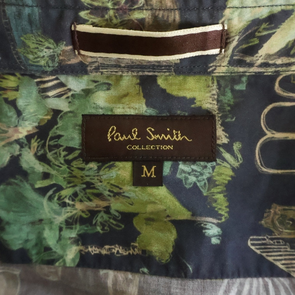 Paul Smith(ポールスミス) 町 建物総柄 レギュラーカラー 長袖シャツ マルチカラー PC-CR-58413