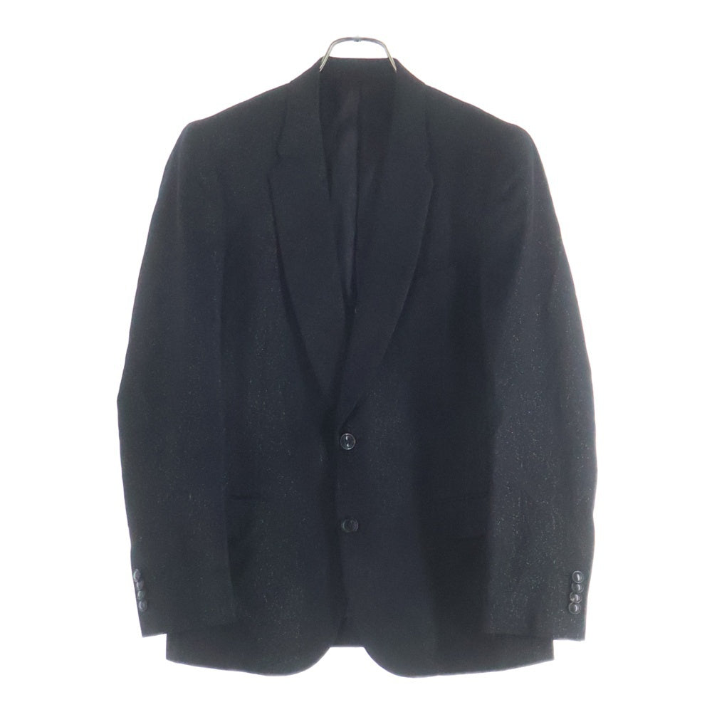 Paul Smith(ポールスミス) グリッター ウール混 2Bシングルテーラードジャケット ブラック PM-ST-41565