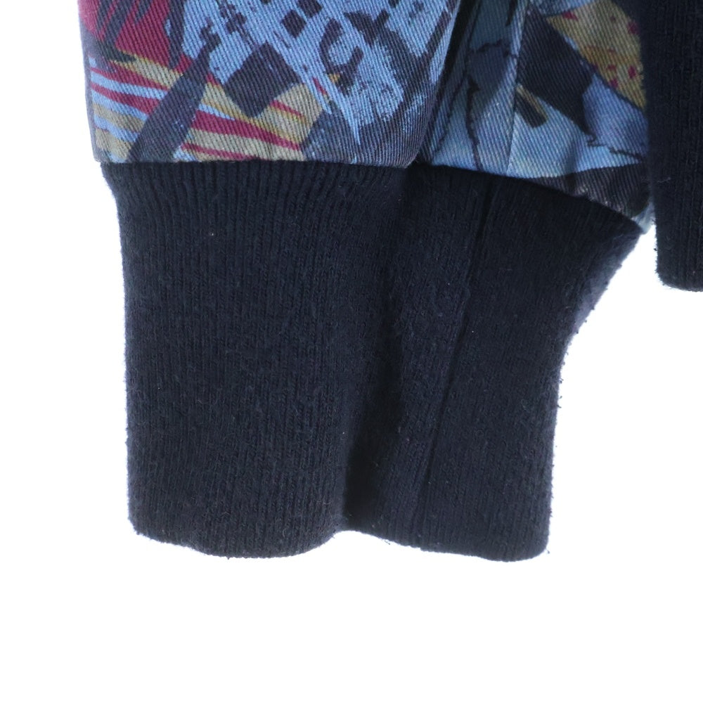 Paul Smith(ポールスミス) ボタニカル総柄 ジップアップジャケット ブルー PP-KS-36890