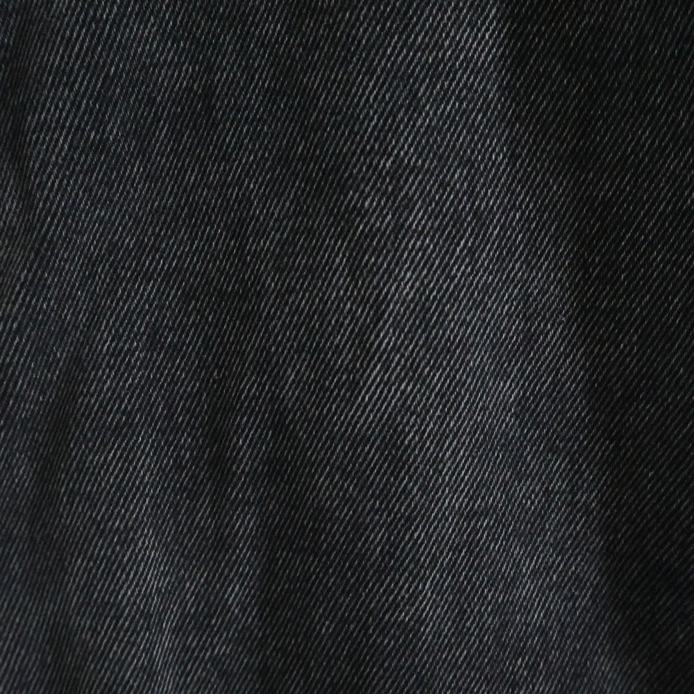 Maison Margiela(メゾンマルジェラ) 24AW スラッシュカットダメージ ジップフライ デニムパンツ ブラック レディース S51LA0051 S30743